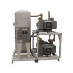 Oil-lubricated rotary vane duplex vacuum unit CDV 40 - CDV 360