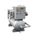 Oil-lubricated rotary vane duplex vacuum unit COV 25 - COV 300