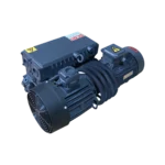 Oil-lubricated rotary vane vacuum pumps