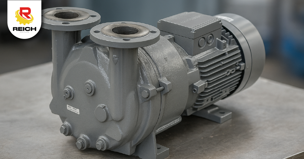 Liquid ring vacuum pump