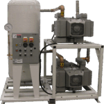 Dry rotary vane duplex vacuum unit - CDV 40